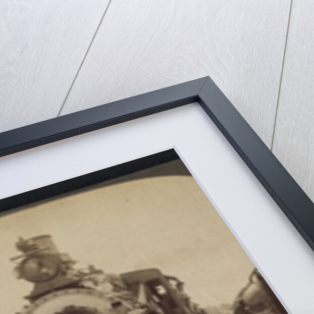 The flower covered engine drawing President Roosevelt's special train, Santa Cruz, Cal by Anonymous