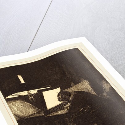 Printmaker (Le Graveur), 1861 by François Bonvin