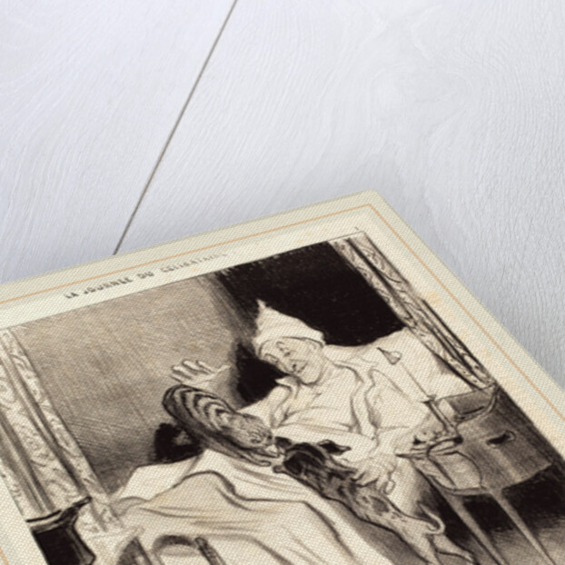 7 heures du matin, 1839 by Honoré Daumier