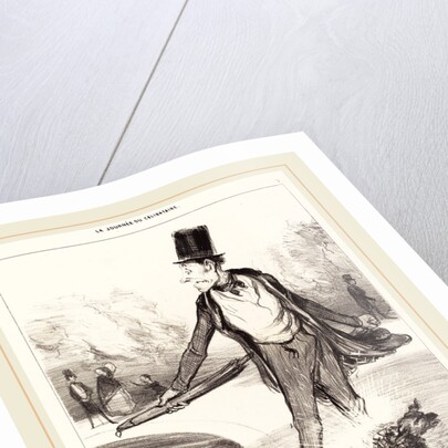 Une heure, 1839 by Honoré Daumier