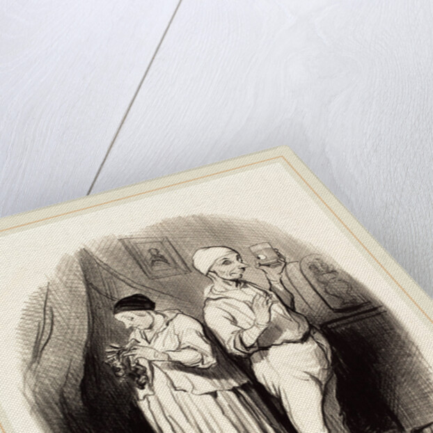 L'Oeil du maitre, 1842 by Honoré Daumier