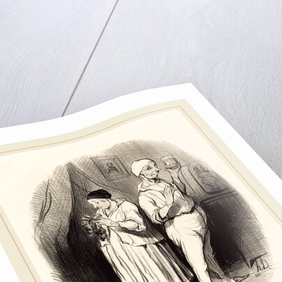 L'Oeil du maitre, 1842 by Honoré Daumier