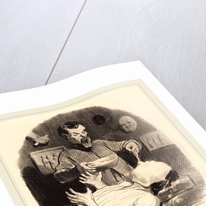 Un Monsieur qui veut se donner la satisfaction, 1846 by Honoré Daumier