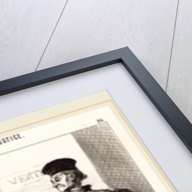 Un Plaideur peu satisfait, 1846 by Honoré Daumier