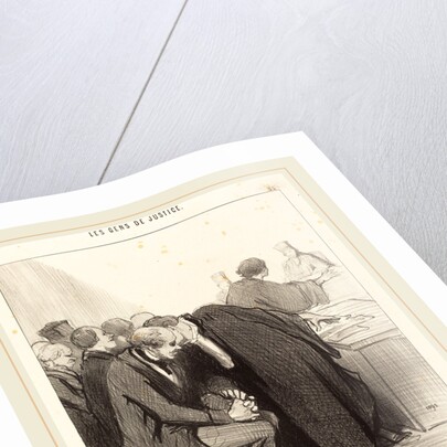 Laissez dire un peu de mal de vous, 1847 by Honoré Daumier