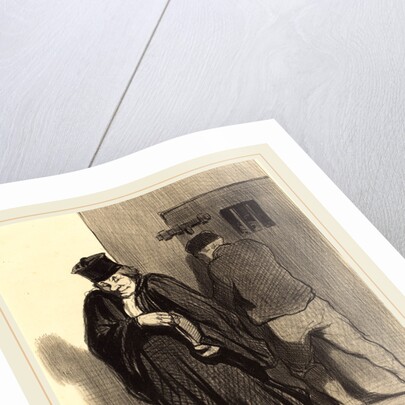 Il parait que mon gaillard est un grand scélérat, 1848 by Honoré Daumier