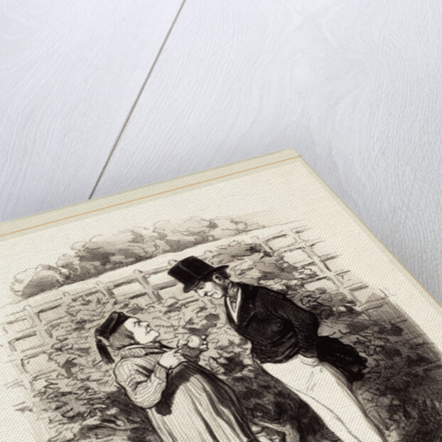 Monsieur voila vingt ans que je poursuis l'union de, 1846 by Honoré Daumier
