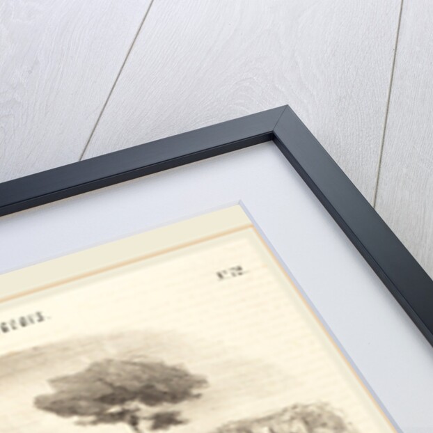 Une Idylle dans les blés, 1847 by Honoré Daumier