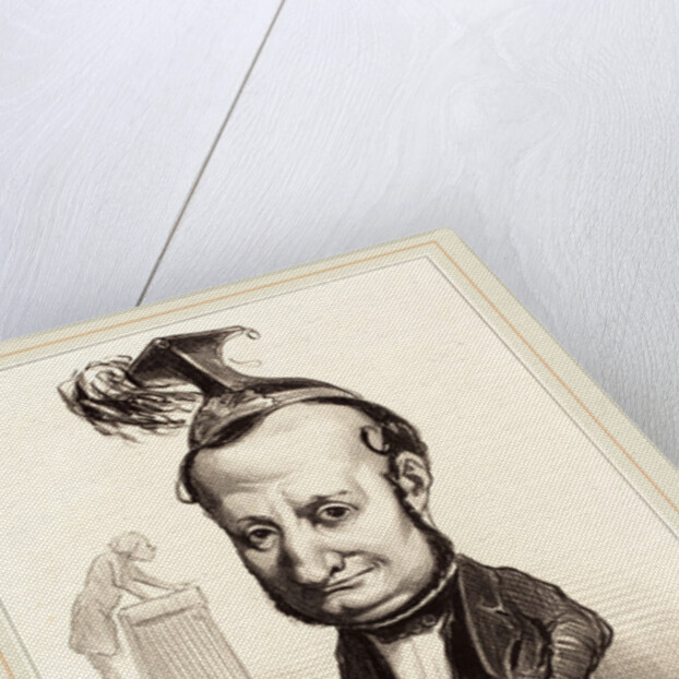 L.F. Raymond Wolowski, 1849 by Honoré Daumier