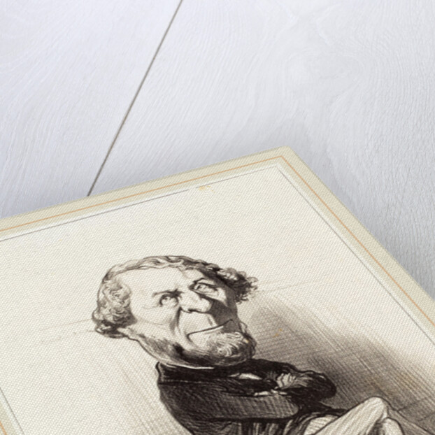 Marie Denis Larabit, 1849 by Honoré Daumier