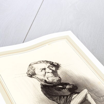 Marie Denis Larabit, 1849 by Honoré Daumier