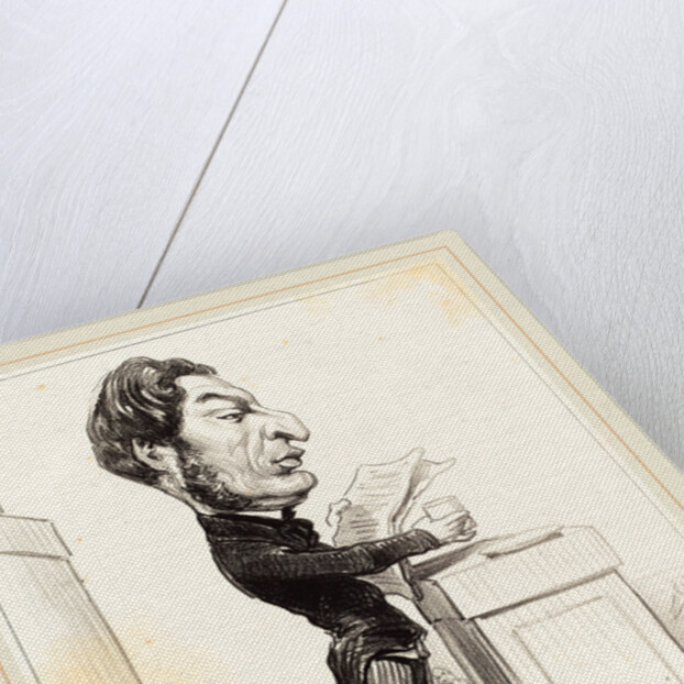 Eugène Rouher, 1850 by Honoré Daumier