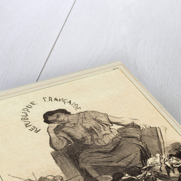 Vous finirez par vous lasser de m'attaquer, 1851 by Honoré Daumier