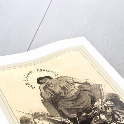 Vous finirez par vous lasser de m'attaquer, 1851 by Honoré Daumier