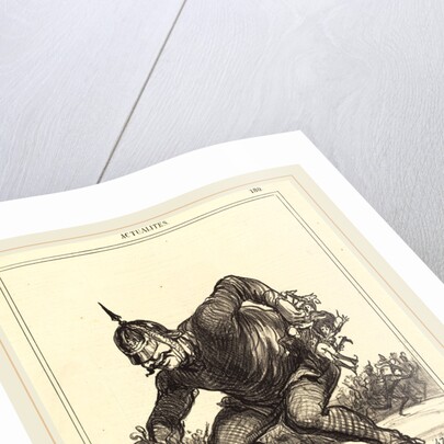 Renouvele de Gulliver, 1866 by Honoré Daumier