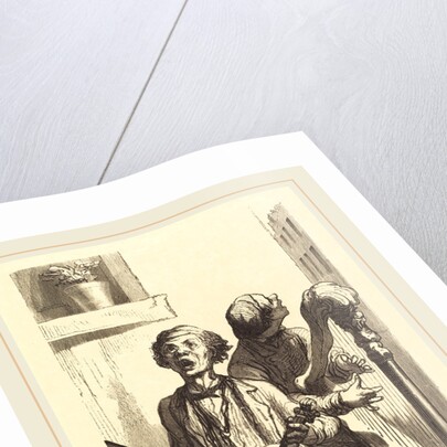 Les Chanteurs de rue, 1862 by Charles Maurand