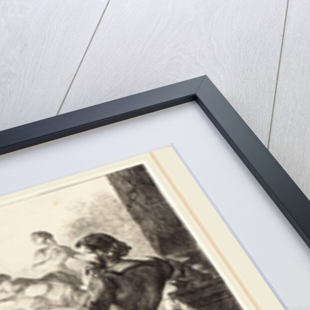 Players Enacting the Poisoning of Hamlet's Father (Act III, Scne II), 1835 by Eugène Delacroix