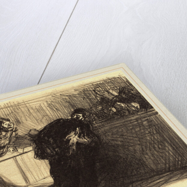 The Lawyer Abused by Jean-Louis Forain