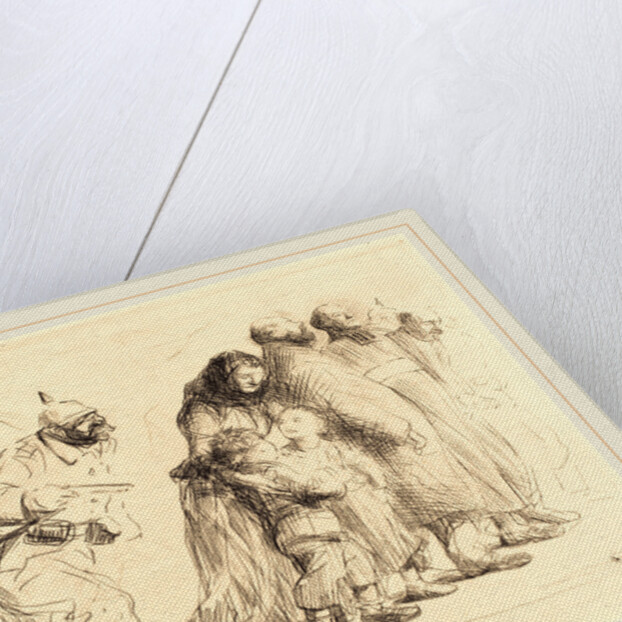 The Notables (large plate) by Jean-Louis Forain