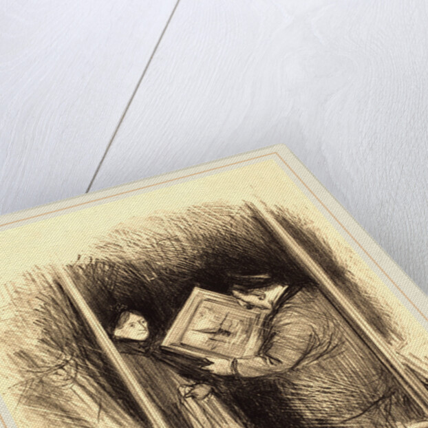 Laffitte Street, c. 1892 by Jean-Louis Forain