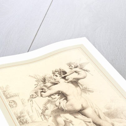 Grasp All, Lose All (Qui trop embrasse, mal etrient), c. 1816 by Baron Pierre-Narcisse Guerin