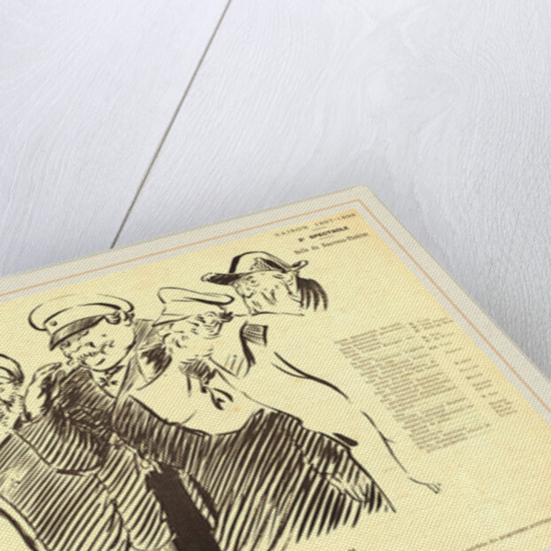 L'Inspecteur Général Revizor, 1898 by Hermann-Paul