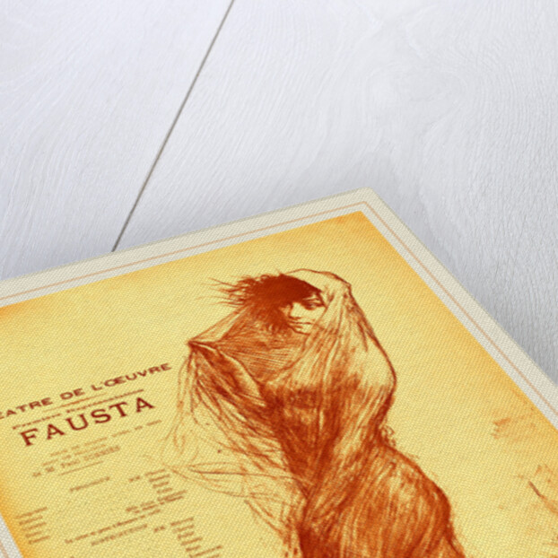 Fausta, 1899 by Charles-Lucien Léandre