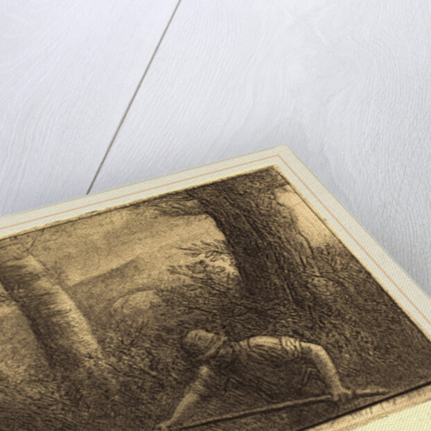 Fisherman with a Hoop-net by Alphonse Legros