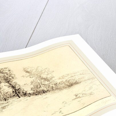 Meadow in Sunshine by Alphonse Legros