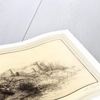 Abandoned Village by Alphonse Legros