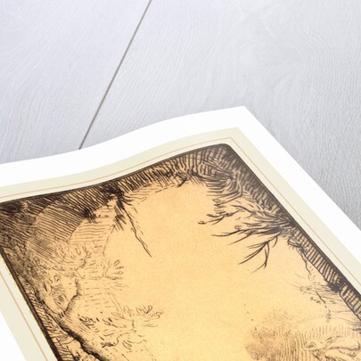 Plate made for an Exhibition at the Dunthorne Home by Alphonse Legros