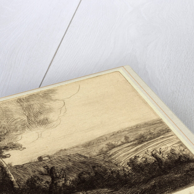 Landscape: Road to Horville by Alphonse Legros