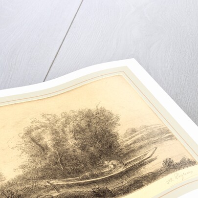 Bend in the River by Alphonse Legros