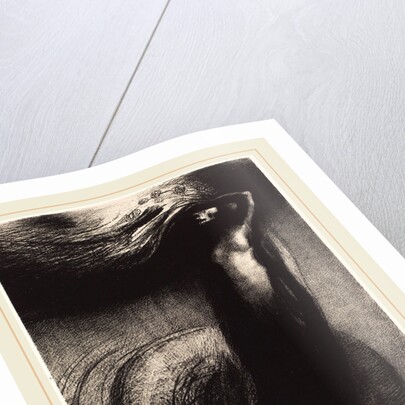 La Mort: Mon ironie depasse toutes les autres!, 1889 by Odilon Redon
