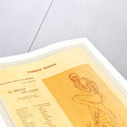 Le Repas du lion, 1897 by Anonymous