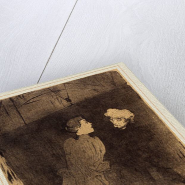 Dress Rehearsal at the Folies-Bergere, 1893 by Henri de Toulouse-Lautrec