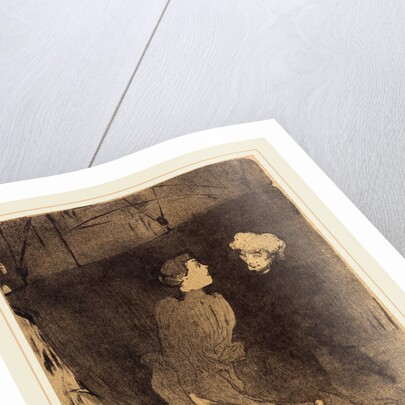 Dress Rehearsal at the Folies-Bergere, 1893 by Henri de Toulouse-Lautrec