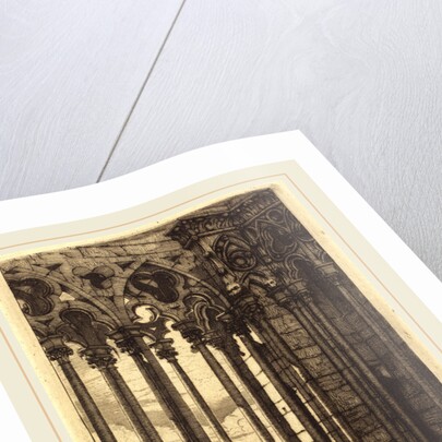 La galerie Notre-Dame, Paris, 1853 by Charles Meryon