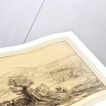 Remembrance of a Valley in Bourgogne by Alphonse Legros