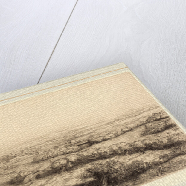 Valley in Bourgogne by Alphonse Legros