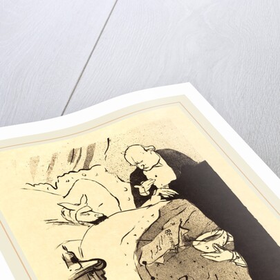 Sick Carnot!, 1893 by Henri de Toulouse-Lautrec