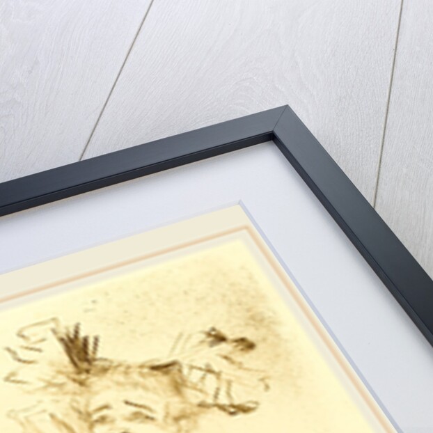 Lender Full Face in Chilperic, 1895 by Henri de Toulouse-Lautrec