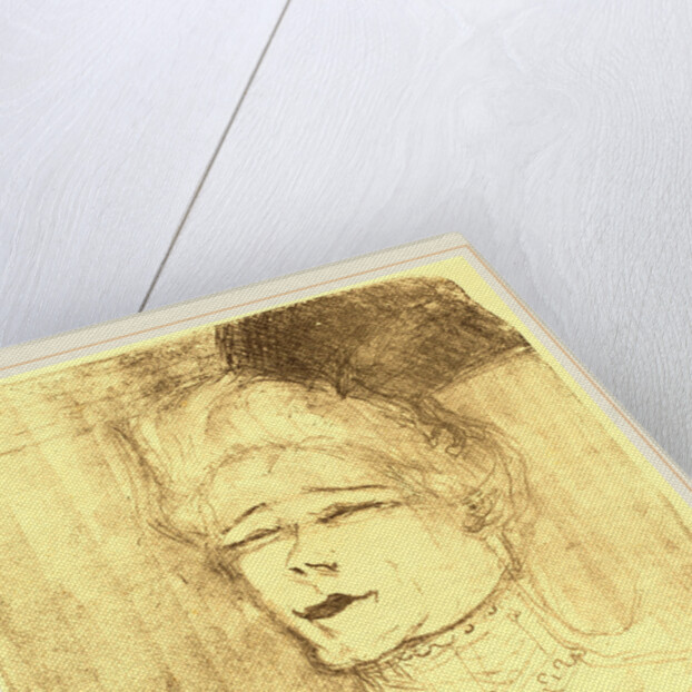 Jeanne Granier, 1896 by Henri de Toulouse-Lautrec