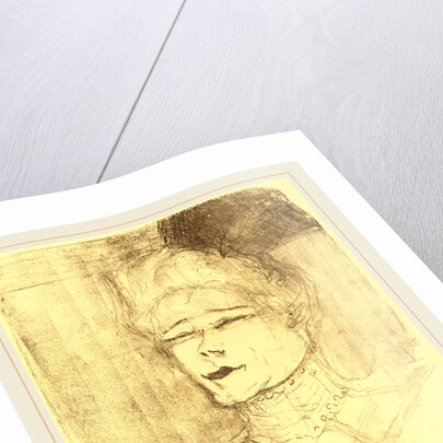 Jeanne Granier, 1896 by Henri de Toulouse-Lautrec