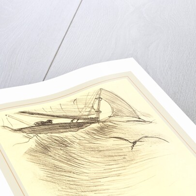 Les hirondelles de mer, 1895 by Henri de Toulouse-Lautrec