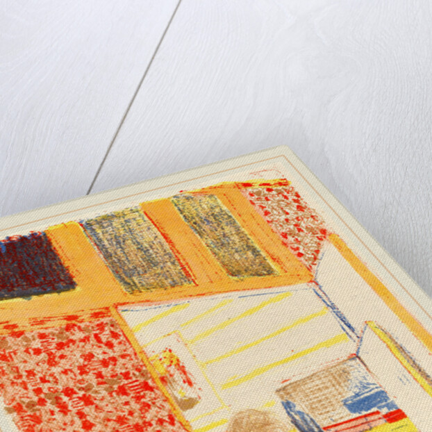 Interior with Pink Wallpaper II, c. 1896 by Edouard Vuillard