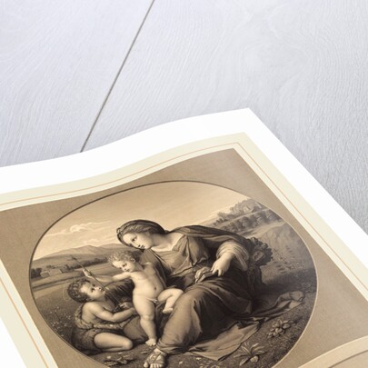 The Alba Madonna by Baron Auguste-Gaspard-Louis Desnoyers