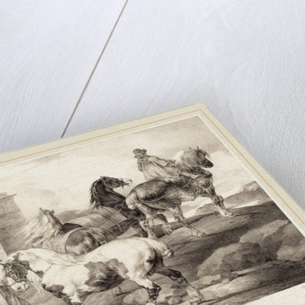 Horses Going to a Fair, 1821 by Anonymous