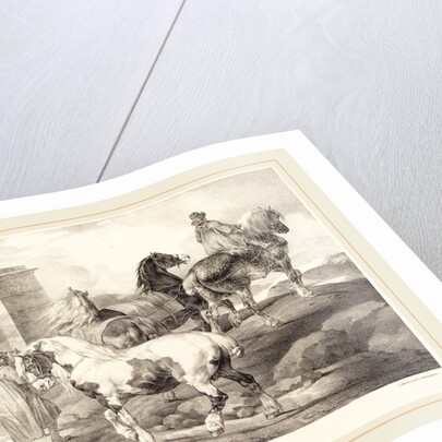 Horses Going to a Fair, 1821 by Anonymous