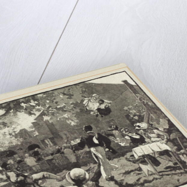 Le Cabaret du Coq de Bruyère au Bois de Meudon, 1888 by Auguste Lepère